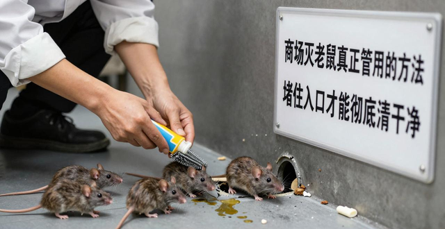 商场老鼠总咬破商品怎么办_超市卖场灭老鼠_商场灭老鼠