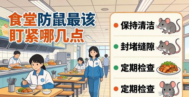 校园灭鼠别大意 这些关键点一定要知道